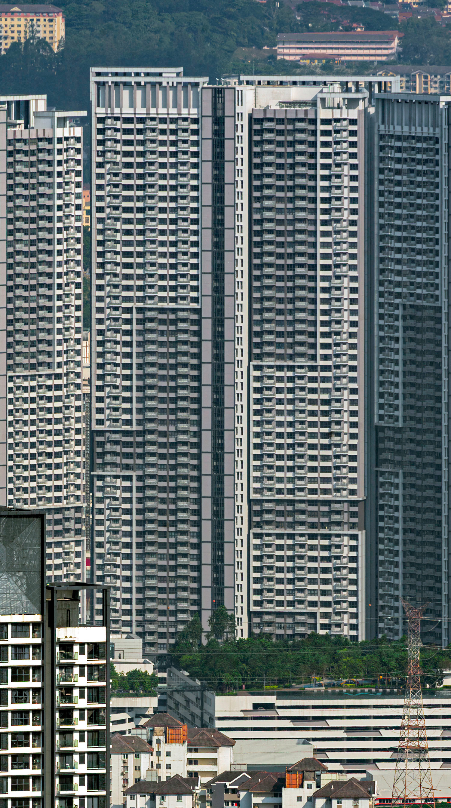 M Vertica KL City Tower C, Kuala Lumpur - View from KL Tower. © Mathias Beinling